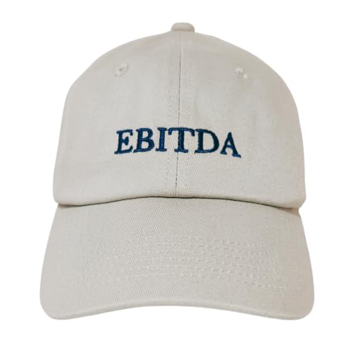 EBITDA Cap Finanz-Meme Herren Lustige Mütze Finance Kappe verstellbar Geschenk für Big4 Buchhalter CEO Damen von Generic