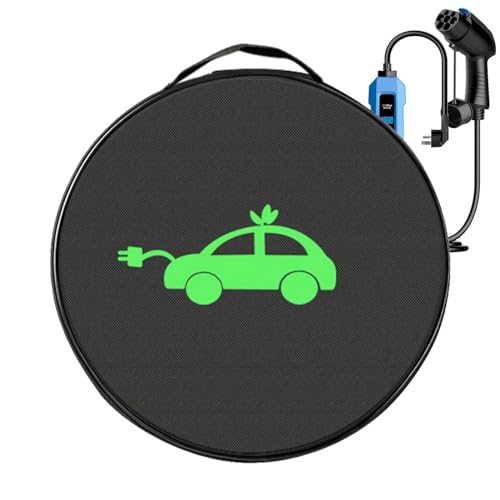 EV-Kabel-Organizer-Tasche, wasserdichte Überbrückungskabel-Tasche, Kabeltasche, Organisation, große Kapazität, Elektroauto-Ladegerät, Kabel-Aufbewahrungstasche für Fahrzeug-Ladegeräte, Kabel, Adapter von Generic