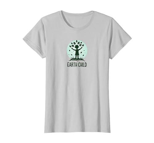 Earth Child Umweltfreundlicher Naturliebhaber T-Shirt, Damen, Silber, L Earth Child Umweltfreundlicher Naturliebhaber T-Shirt, Damen, Silber, L von Generic