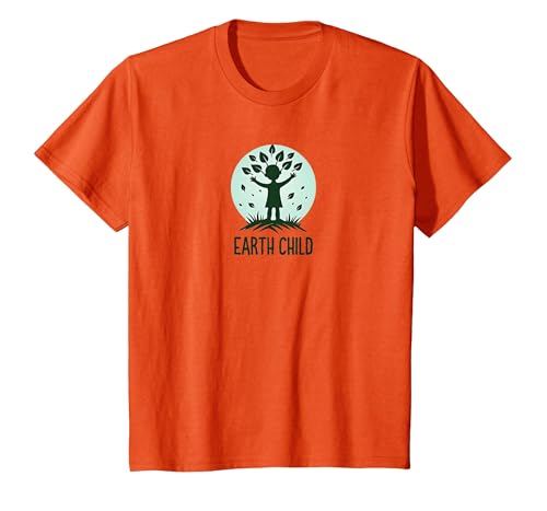 Earth Child Umweltfreundlicher Naturliebhaber T-Shirt, Kinder, Orange, 104 Earth Child Umweltfreundlicher Naturliebhaber T-Shirt, Kinder, Orange, 104 von Generic