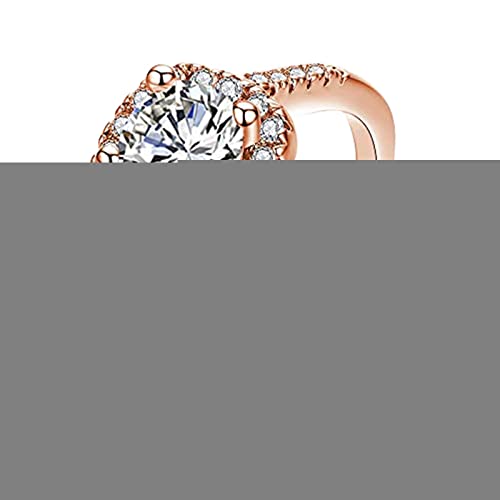 Ehering / Verlobungsring / Schmuck, handgefertigt, luxuriös, geschliffen, weiß, niedlich, rose gold, 7 von Generic