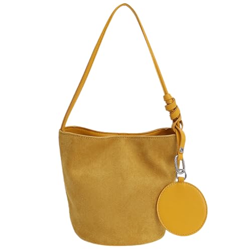 Eimer -Geldbörsen mit Griff mit großer Kapazität Satchel Satchel for Frauen (rot) von Generic