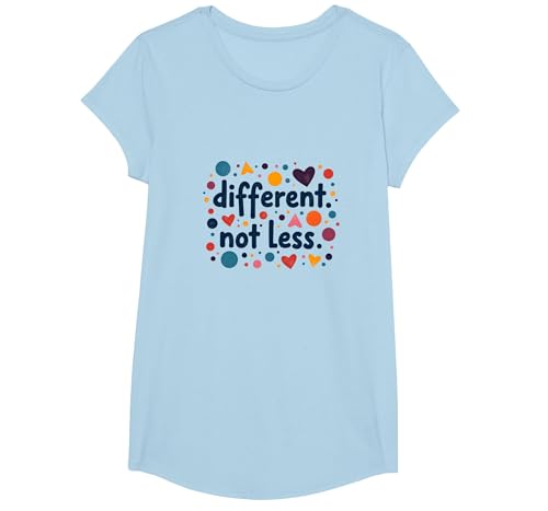 Eine andere, Nicht weniger sonderpädagogische Inklusionsbotschaft T-Shirt, Girls, Himmelblau, XS Eine andere, Nicht weniger sonderpädagogische Inklusionsbotschaft T-Shirt, Girls, Himmelblau, XS von Generic