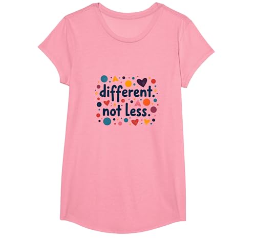 Eine andere, Nicht weniger sonderpädagogische Inklusionsbotschaft T-Shirt, Girls, Rosa, XS Eine andere, Nicht weniger sonderpädagogische Inklusionsbotschaft T-Shirt, Girls, Rosa, XS von Generic