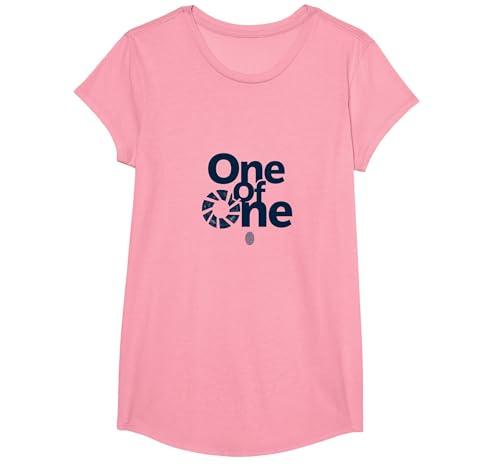 Eines von einem: Einzigartige Identitätserklärung für Einzelpersonen T-Shirt, Girls, Rosa, XS Eines von einem: Einzigartige Identitätserklärung für Einzelpersonen T-Shirt, Girls, Rosa, XS von Generic