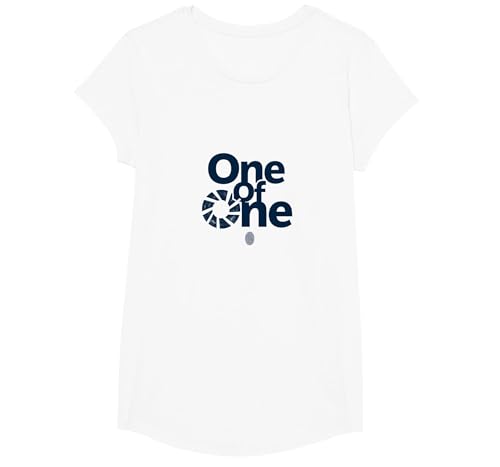 Eines von einem: Einzigartige Identitätserklärung für Einzelpersonen T-Shirt, Girls, Weiß, XS Eines von einem: Einzigartige Identitätserklärung für Einzelpersonen T-Shirt, Girls, Weiß, XS von Generic