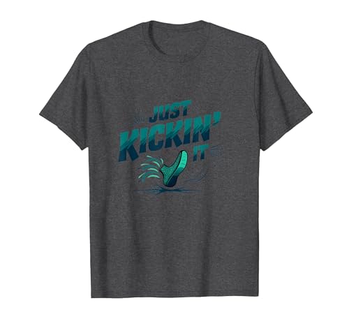 Einfach loslegen: Retro-Sneaker Splash T-Shirt, Herren, Anthrazit Meliert, 4XL Einfach loslegen: Retro-Sneaker Splash T-Shirt, Herren, Anthrazit Meliert, 4XL von Generic