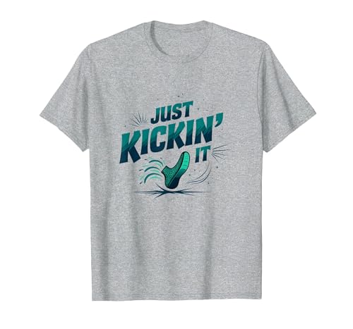 Einfach loslegen: Retro-Sneaker Splash T-Shirt, Herren, Grau Meliert, 4XL Einfach loslegen: Retro-Sneaker Splash T-Shirt, Herren, Grau Meliert, 4XL von Generic