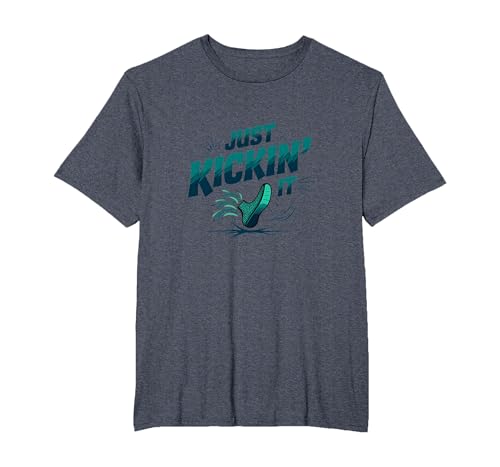 Einfach loslegen: Retro-Sneaker Splash T-Shirt, Herren Große Größen, Blau Meliert, 4X Tall Einfach loslegen: Retro-Sneaker Splash T-Shirt, Herren Große Größen, Blau Meliert, 4X Tall von Generic