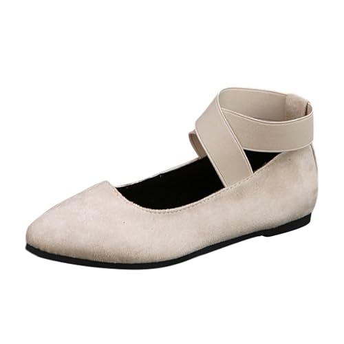 Einfarbig Elastische Freizeitschuhe EIN Slip-On Temperament Bequeme Schuhe Leoparden Schuhe Damen 42 Schuhe Mokassins Damen von Generic