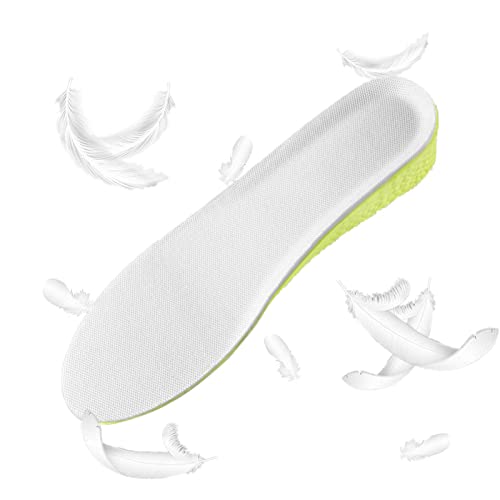 Einlagen für Schuhheber, Einlegesohlen zur Erhöhung der Höhe – atmungsaktive Einlegesohlen zur Erhöhung der Höhe mit Stoßdämpfung für Männer und Frauen, die wandern, athletisch wandern von Generic