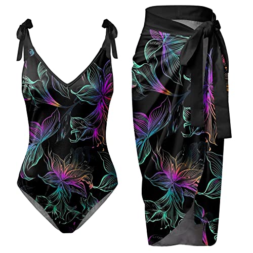 Einteiler Bikini Schwarzer Bustier Bikini Tankini Mollig Tankini Oberteil Dunkelblau Bikini Cup D Ohne BüGel Oversize Bademode Damen Bikini Oberteil BüGel Badeanzug Damen Seitlich Offen Badekleid von Generic