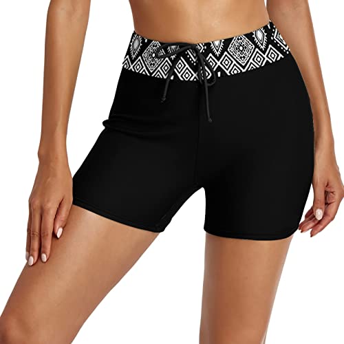 Einzelne Bikini Hosen Kleine Bikinihose Bade Shorts Damen Frauen Badeshorts Lang Badeshorts Damen Gelb Bikini Hose TüRkis Damen Lange Badehose Damen Bikini Hosen Dunkelblau Damen Badeshorts Bikini von Generic