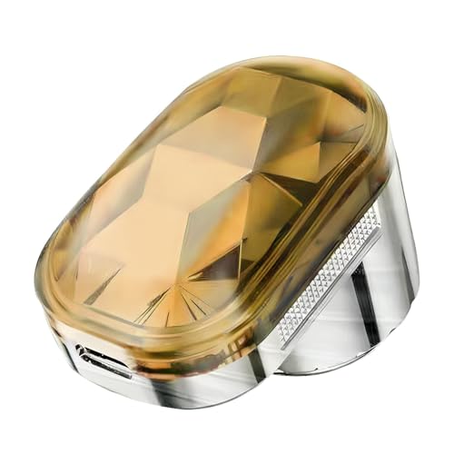 Elektrorasierer mit wasserdichten Regenmänteln | Tragbarer Nassrasierer mit rotierenden Flügeln, kompakter kabelloser Rasierer für Bart, Körper, Beine, ideal für Männer und Männer von Generic