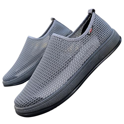 Elevate Shoes Herren Loafer Breathable Leichtgewichts Größer Machen rutschfest Penny Schuhe Orthopädische Schlupfschuhe Joggingschuhe Running Workout Walkingschuhe von Generic