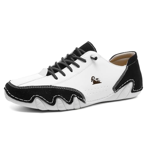 Elevate Shoes Herren Trekkingschuhe Mit Erhöhungen Flache Slipper Leichtgewichts Sportschuhe Sportschuhe Penny Schuhe Orthopädische Stoffschuhe Atmungsaktiv Breathable Schlupfschuhe von Generic