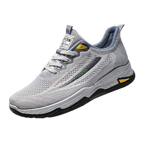 Elevate Shoes Herren Turnschuhe Mesh Atmungsaktiv Non-Slip Sportschuhe Bootsschuhe Lightweight Orthopädische Schlupfschuhe Atmungsaktiv Fitness Breathable Elevate Shoes Herren Turnschuhe Mesh Atmungsaktiv Non-Slip Sportschuhe Bootsschuhe Lightweight Orthopädische Schlupfschuhe Atmungsaktiv Fitness Breathable von Generic