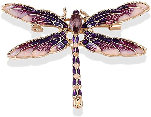 Emaille Brosche Pins Libelle Brosche Libelle Pins Schmuck für Frau Kinder Urlaub Party Deft verarbeitet von Generic