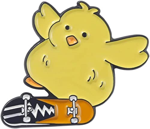 Emaille Revers Pin Cut Cartoon Tier Revers Abzeichen Emaille Pin für Rucksack Tücher Hüte lustige Button Pins Schmuck Langlebig und attraktiv von Generic