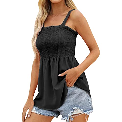 Enges Oberteil Mit Ausschnitt Crop Top Mit BäNdern Top SpaghettiträGer Schwarz GüNstige Oberteile Damen Tank Top Kreuz Tunika Oberteil Damen Oberteil Apricot Korsett Top Spitze WeißEs Leinen Shirt von Generic