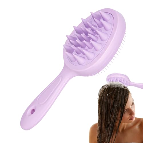 Entwirrung Pinsel Erwachsener - Massage Shampoo Pinsel, Dusch Kopfhautmassagegerät | Tragbares leichte Zirkulationshaarkamm, Multi -Funktionsmassagekamm für Frauen Mädchen Athleten Teenager Män von Generic