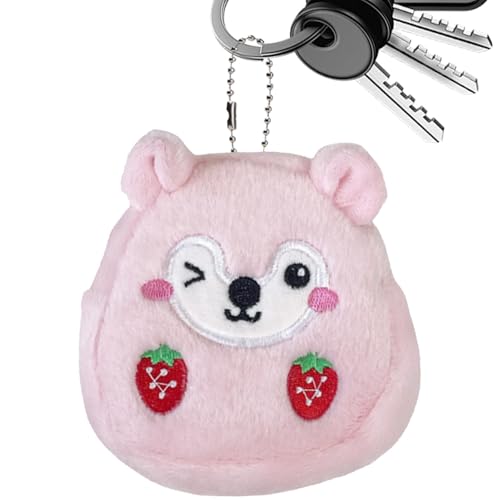 Erdbeer-Geldbörse, entzückende Tasche in Erdbeerform, elegante Umhängetasche, Hamster Kids Geldbörse, Tier-Geldbörse, kleine Erdbeere für Damen, Sommertasche für Mädchen, niedliche Obsttasche, T von Generic
