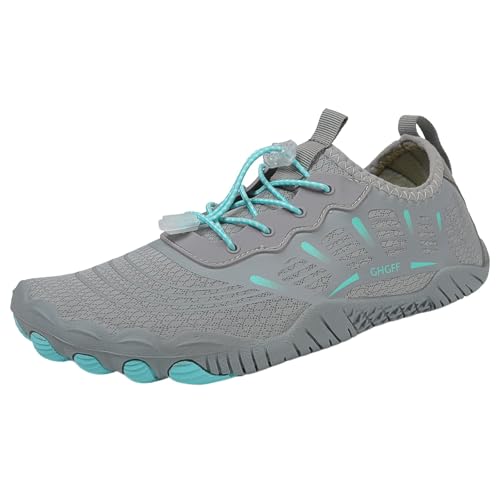 Erdungsschuhe mit Kupfer, Erdung Allround Barfußschuhe Frauen Männer, Wanderschuhe-Wasserdicht Trail Running Erdungsschuhe mit Kupfer, Erdung Allround Barfußschuhe Frauen Männer, Wanderschuhe-Wasserdicht Trail Running von Generic