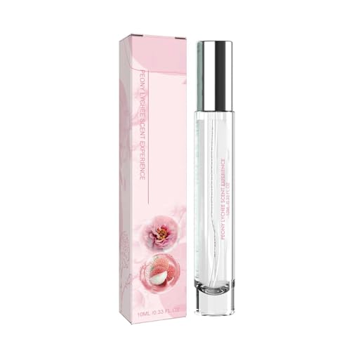 Erleben Sie Pfingstrosen-Eau de Toilette mit Pfingstrose Duft. Praktisches Mini-Parfüm, ideal für Glasflaschen, 10 ml CnQ708 (Pink, One Size) von Generic