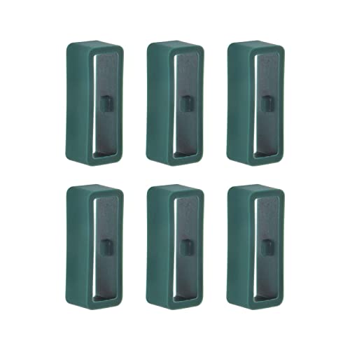 Ersatz-Uhrenarmband aus Gummi für Garmin Forerunner 245/645/Vivoactive 3/Vivomove HR, 20 mm Silikon-Uhrenarmbandhalter, 6 Stück von Generic