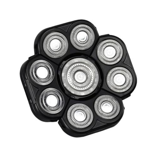Ersatzscherköpfe für Rasierer - für Herren 9D Ersatzklinge Ersatzklinge für neun Klingen Ersatzklinge Doppelring Rasierklinge Ersatzscherköpfe für Rasierer - für Herren 9D Ersatzklinge Ersatzklinge für neun Klingen Ersatzklinge Doppelring Rasierklinge von Generic