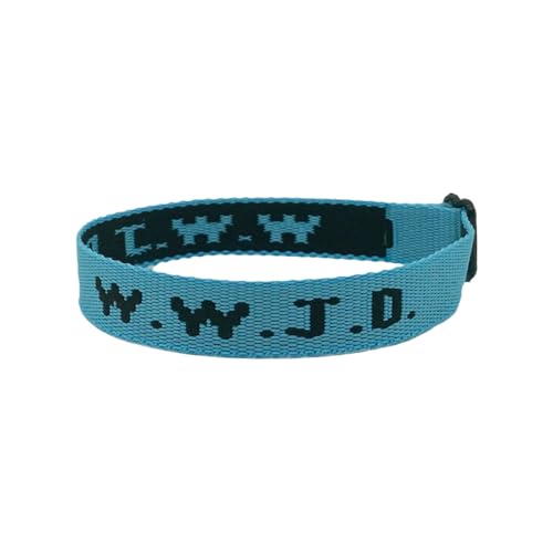 Erstaunlicher Gurt Print Wrist Strap Bracelet Webbing Unisex Bracelet Adjustable Bracelet Armbandschnur (B, One Size) von Generic