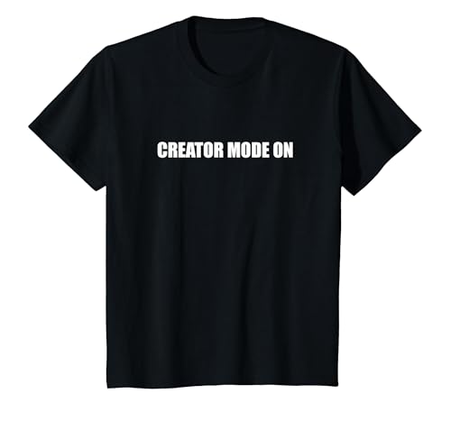 Ersteller-Modus EIN T-Shirt, Kinder, Schwarz, 104 von Generic