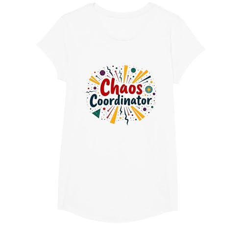 Es ist in Ordnung Chaos Coordinator Alles ist in Ordnung Lustig T-Shirt, Girls, Weiß, XS Es ist in Ordnung Chaos Coordinator Alles ist in Ordnung Lustig T-Shirt, Girls, Weiß, XS von Generic
