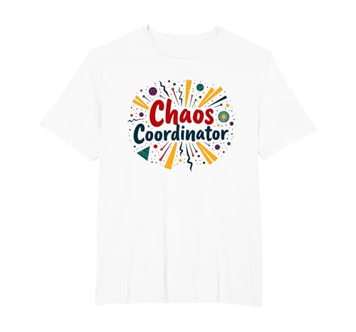 Es ist in Ordnung Chaos Coordinator Alles ist in Ordnung Lustig T-Shirt, Herren Große Größen, Weiß, 3X Tall von Generic