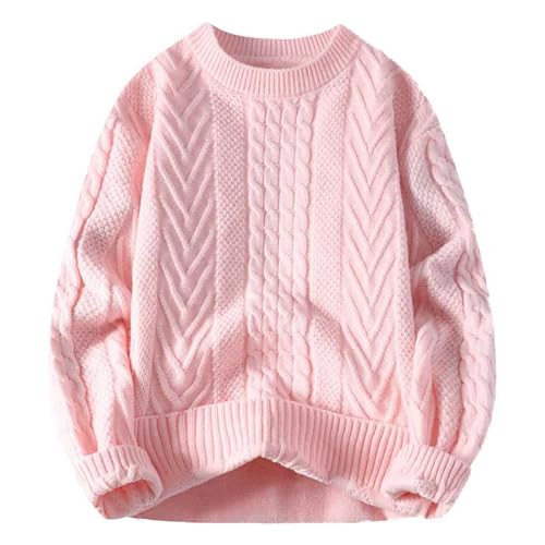Europa Amerika Multicolor Teig Pullover Paar 2024 Stricken Slouchy Retro Lose Pullover Mantel Style Jacken von Generic