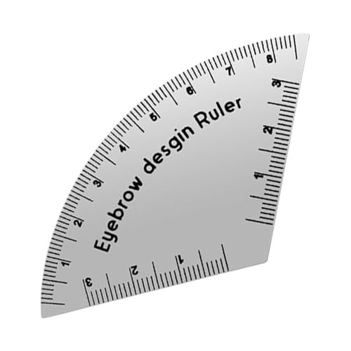 Eyebrow Lurer Mapping - Multi -Zweck -Design -Tool | SHOW CHOME Guide Schablone für Frauen Mädchen tägliches Make -up, Präzisionsmessung desZubehörs für Schönheitsreisen, professioneller kosmetischer Eyebrow Lurer Mapping - Multi -Zweck -Design -Tool | SHOW CHOME Guide Schablone für Frauen Mädchen tägliches Make -up, Präzisionsmessung desZubehörs für Schönheitsreisen, professioneller kosmetischer von Generic