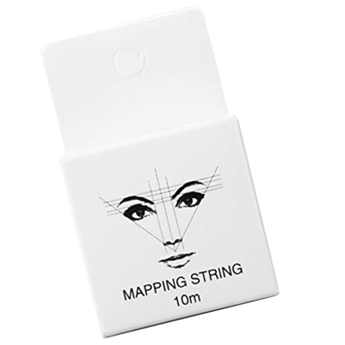 Eyebrow Mapping String Tattoo Eye Brows Point Faden Box Markierungswerkzeug 10 m White Beauty Accessoire von Generic