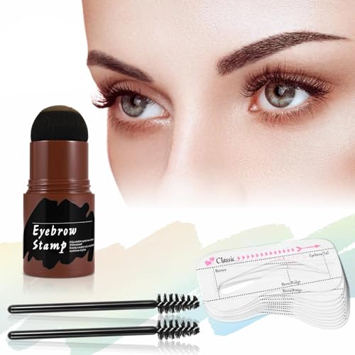Eyebrow Tint Kit, Eyebrow -Schablonen -Kit, Eyebrow -Schablonen -Kit, Augenbrauenschablonen für ältere Frauen, Augenbrauen Vorlage 10 Augenbrauen Schablone, Augenbrauenschablone für ältere Frauen von Generic