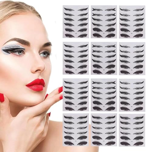 Eyeliner, Lidschatten bis weich – Eyeliner-Modellaufkleber, Modell-Aufkleber, Assistent-Werkzeug von Generic