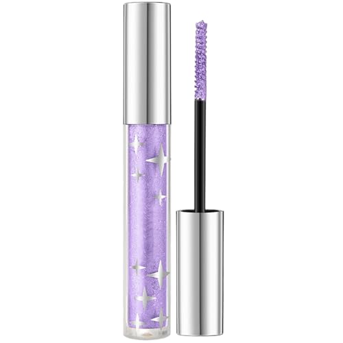 Eyesalon Glitter Mascara: Glänzender Wimpernverstärker, abwaschbares Make-up-Produkt | Fleckenfreies Wimpern-Make-up, lange harte Mascara von Generic
