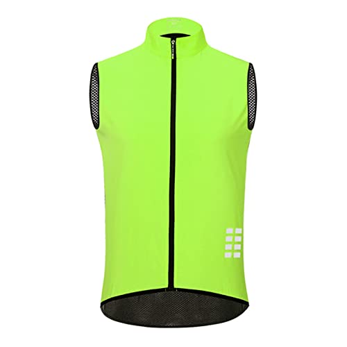 Fahrradweste Herren Winddicht Ärmellos Weste Stehkragen Leichte Laufweste Reflektierend Radweste Windabweisend Windweste Reißverschluss Reitweste Offroad Motorrad Mountainbike Windjacke Fahrradweste Herren Winddicht Ärmellos Weste Stehkragen Leichte Laufweste Reflektierend Radweste Windabweisend Windweste Reißverschluss Reitweste Offroad Motorrad Mountainbike Windjacke von Generic