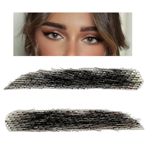Falsche Augenbrauen - 1 Paar Gefälschte Spitzen -Augenbrauen | Wiederverwendbare Echte Haarbrauen | Atmungsaktive Handgefertigte Für Männer Männer von Generic