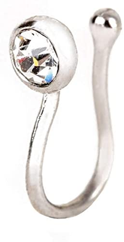 Falscher Nasenring, für Damen, Piercing, falscher Septum, falsche Nase, Ring, Körperclip von Generic