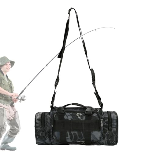 Fanny Pack Herren - Multifunktionale Schultertasche,wasserdichte Hüfttasche Für Laufen Radfahren Schwimmen Festival Fitness Workout Reisen Alltag von Generic