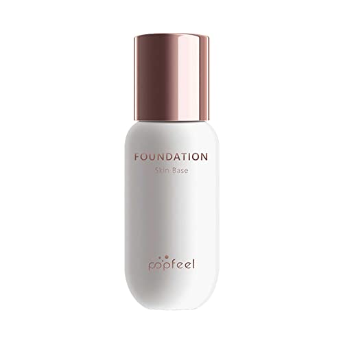 Farbwechselnde Foundation Flüssigbasis Make-up Ändern Sie Ihren Hautton durch einfaches Mischen für die beste farbwechselnde Foundation Warm Skin Tone Foundation 30ml Concealer Gelb (A, One Size) von Generic