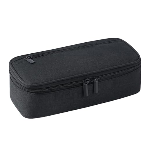 Federmäppchen, Federmäppchen | Organizer für Schreibwaren mit Reißverschluss, Stift-Organizer, Make-up-Tasche, Schreibtisch-Organizer, Stiftetui für Schule Universum, Schwarz , Se référer au von Generic