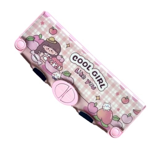 Federmäppchen, Federmäppchen für die Schule | Schreibwaren Federmäppchen für die Grundschule | Federmäppchen mit großer Kapazität, multifunktionales Stifteetui, robustes Federmäppchen, B, Fare von Generic