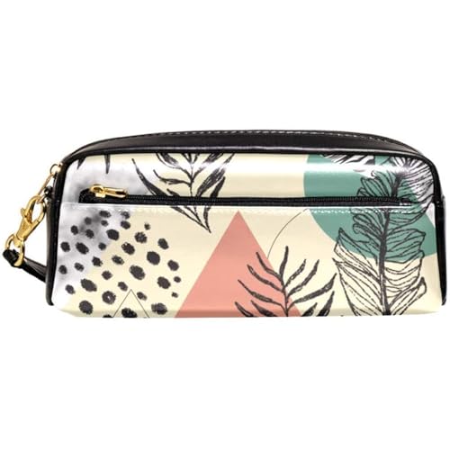 Federmäppchen Dreieckiges Marmor-Abstraktes Muster Bleistift Beutel Praktischem Stiftetasche Mit Reißverschluss Make-Up Tasche Für Student Jungen Teenager von Generic