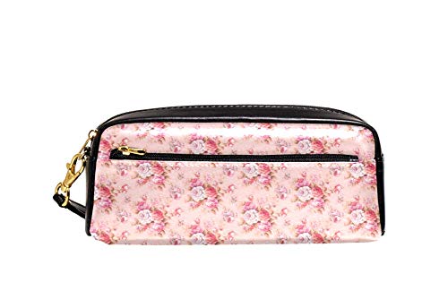 Federmäppchen Kunst Retro Blume Stifthalter Strapazierfähig Tasche Praktischem Bleistift Beutel Für Schule Kinder College von Generic