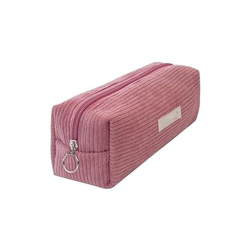 Federmäppchen Mädchen Mäppchen Organizer mit Reißverschluss Cord-Stoff Federtasche Schwarz Federmappe Jungen Stiftemäppchen Schulsachen Pencil Case Aesthetic Mäppchen Teenager Stiftetasche (Rosa) Federmäppchen Mädchen Mäppchen Organizer mit Reißverschluss Cord-Stoff Federtasche Schwarz Federmappe Jungen Stiftemäppchen Schulsachen Pencil Case Aesthetic Mäppchen Teenager Stiftetasche (Rosa) von Generic